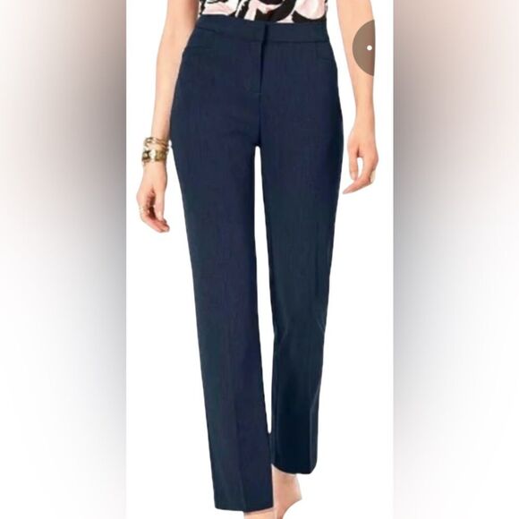 Alfani Pants - Alfani - Elegant Navy Women's Pants